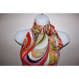 Dresses - Vintage Psychedelic Colorful 70’s Halter Dress Dresses - Vintage Psychedelic Colorful 70’s Halter Dress